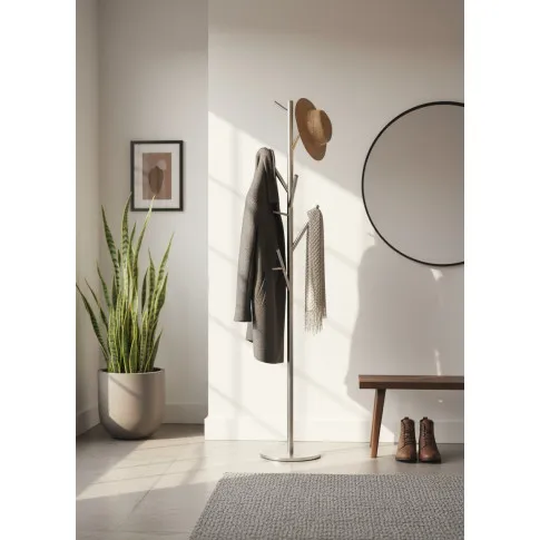 Zdjęcie srebrny wieszak na ubrania Uzet 15X | Edinos.pl