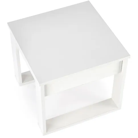 Biały stolik kawowy Exorta