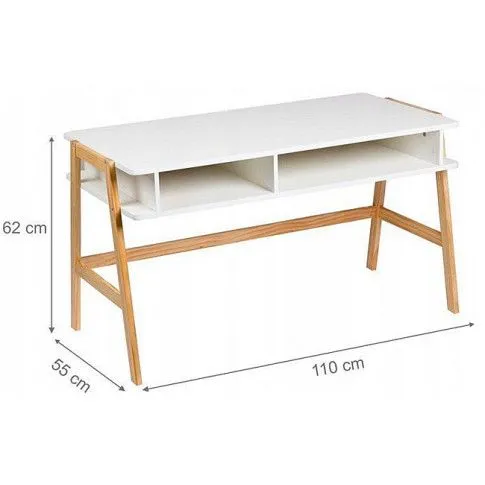 Szczegółowe zdjęcie nr 5 produktu Skandynawska konsola Vedi - biała