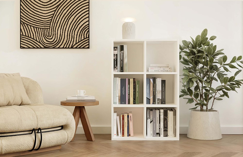 wizualizacja szafki białej Leons