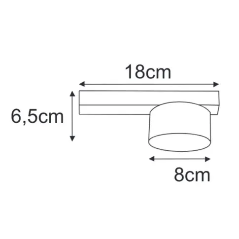 Wymiary lampy J087-Apal