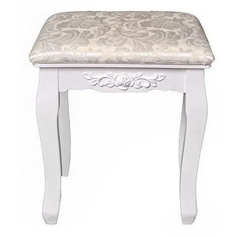 Tapicerowany taboret ludwik Melinda 3X