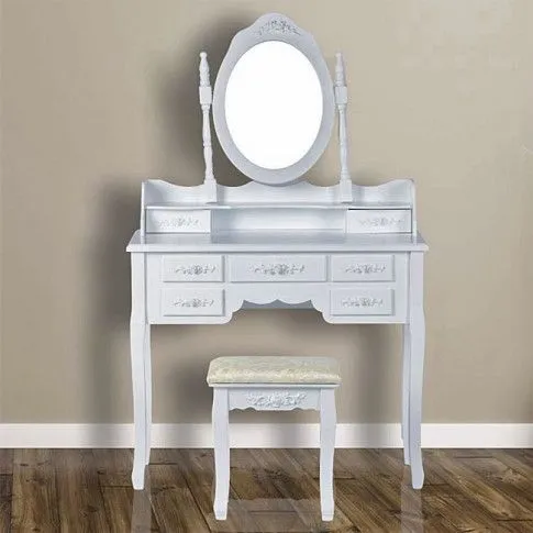 Wizualizacja wnętrza z wykorzystaniem toaletki Melinda 3X