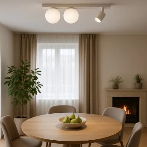 Aranżacja lampy sufitowej-J089