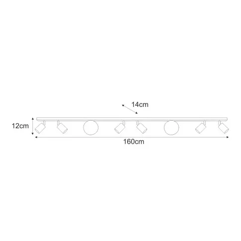 Wymiary lampy J093-Listora