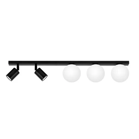 Czarna lampa J090-Listora