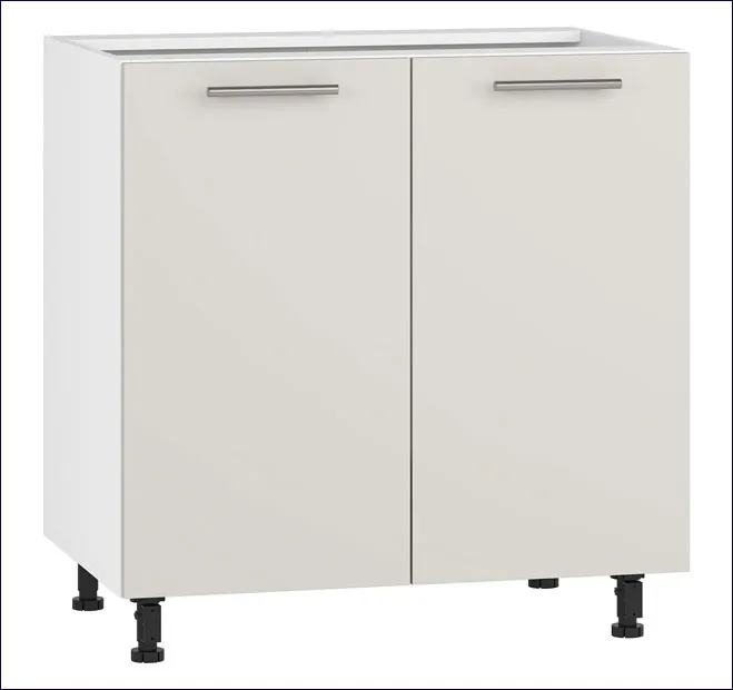 Nowoczesna szafka dolna do kuchni Vokres 13X kaszmir