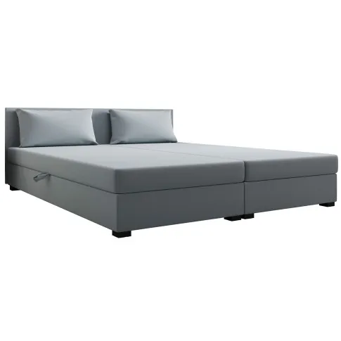 Niebieski dwuosobowy tapczan do spania Fionis 3X