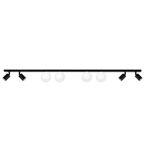 Lampa sufitowa czarna J092-Listora