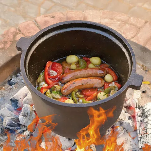 Wizualizacja kociołka żeliwnego Berb 4X