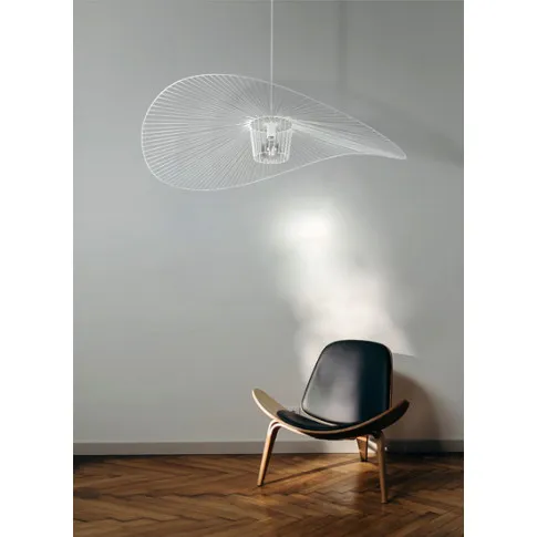 Biała ażurowa lampa J094-Awil
