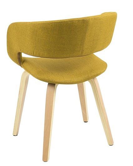 Skandynawskie krzesło Stovo - żółte