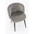 Nowoczesne szare krzesło Celora