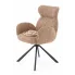 Cynamonowe krzesło z podłokietnikami - Janpa