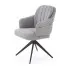 Szare nowoczesne pikowane krzesło - Avic