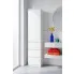 Biały regał z szufladami Lusino