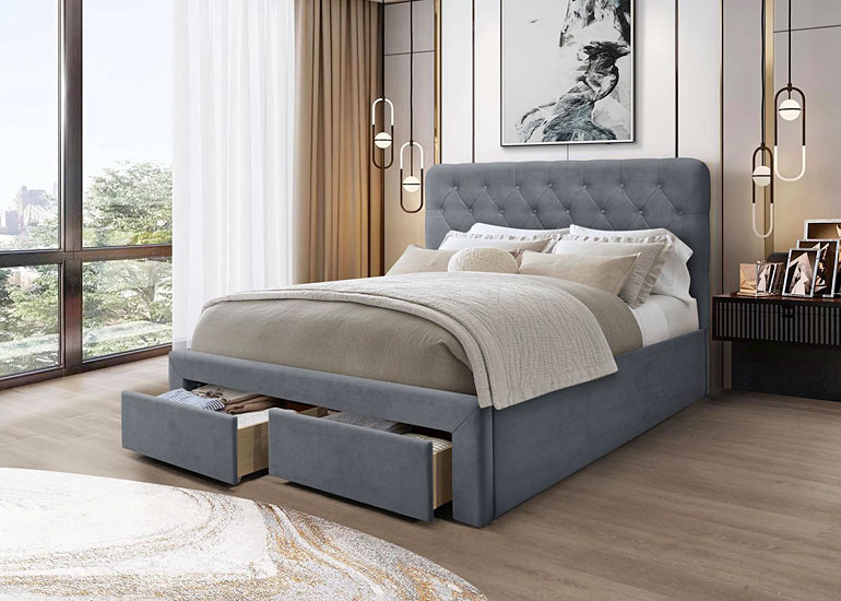 Wizualizacja łóżka Depso