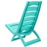 Turkusowe krzesło na plaże Kruter