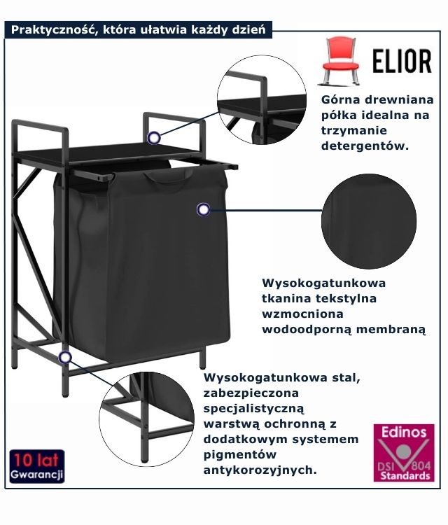 kosz na pranie Avignox 3X