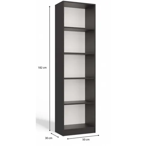 wymiary regału na ksiażki trovi