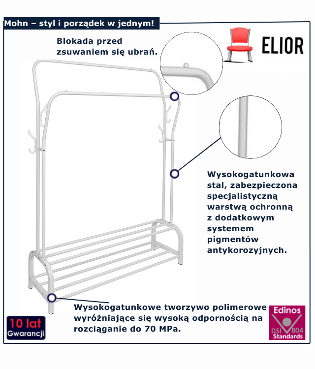 Wieszak stojący Tuni