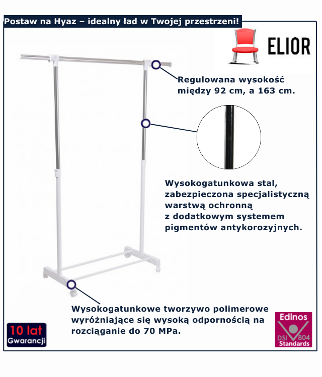 Wieszak stojący Lagor