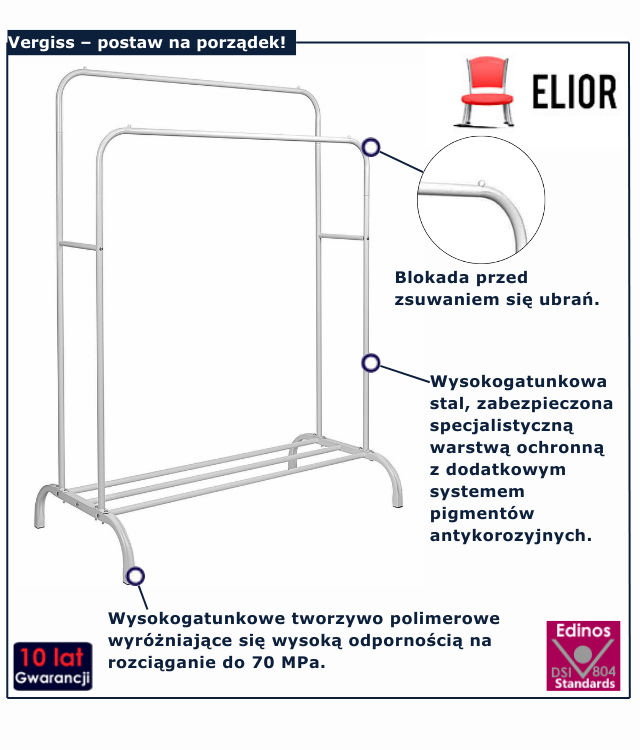 Wieszak stojący Nansi