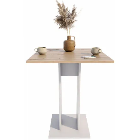 Stolik na białej nodze Akset