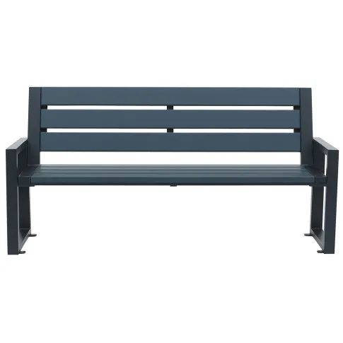 Ogrodowa ławka  szara