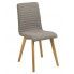 Zdjęcie produktu Krzesło tapicerowane Lammo - szare.