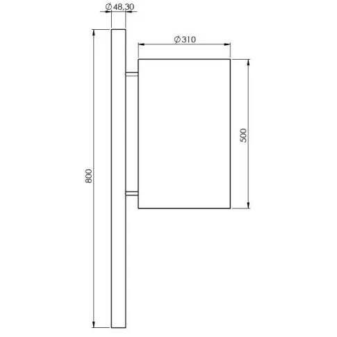 Wymiary kosza na śmieci Greenio
