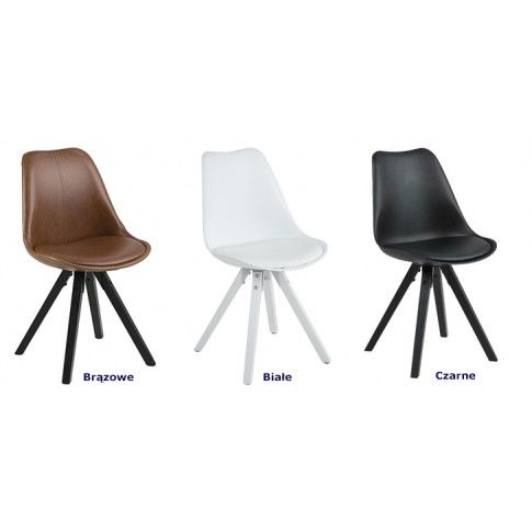 Szczegółowe zdjęcie nr 4 produktu Krzesło Oscar 3X - białe