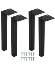 Komplet 4 metalowych nóżek do szafki wiszącej 20 cm - Onellia 12X w sklepie Edinos.pl