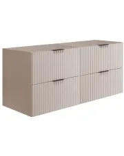 Kaszmirowa szafka do łazienki 120 cm - Onellia 4X w sklepie Edinos.pl