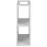 Biała wisząca półka łazienkowa Onellia 5X