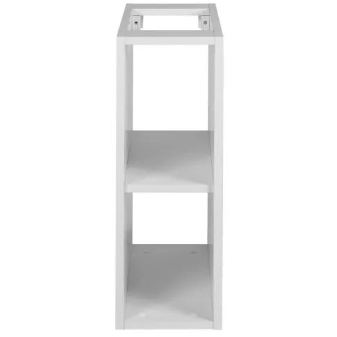 Biała wisząca półka łazienkowa Onellia 5X