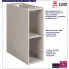 Wiszący regał 20 cm Onellia 6X kaszmir