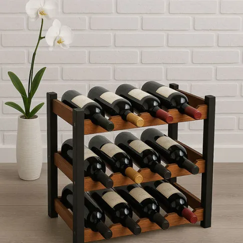 Wizualizacja regału na wino Bottle 3X