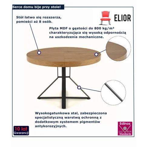 Stół do salonu Miresto