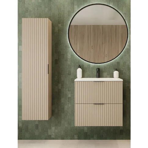 Kaszmirowy komplet szafek łazienkowych Onellia 13X