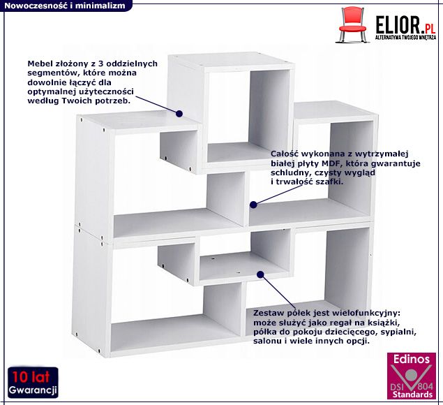 Regal modułowy Quadro