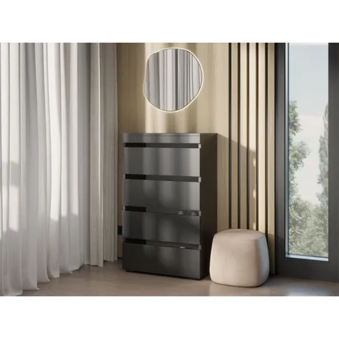 Wizualizacja czarnej szafki Orrd