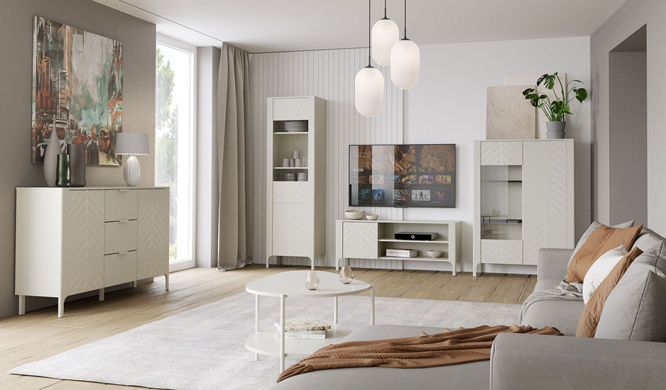 Wizualizacja kolekcji mebli Serindo 7X