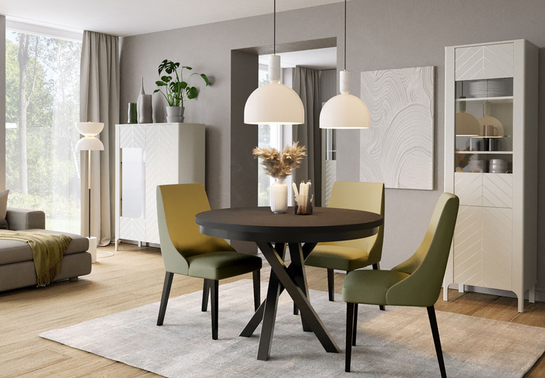 Wizualizacja kolekcji mebli Serindo 5X