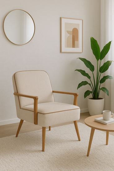 Wizualizacja fotela Hoko