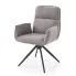 Szare krzesło obrotowe Viero