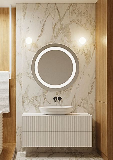 Czerwony kinkiet K597-Buble