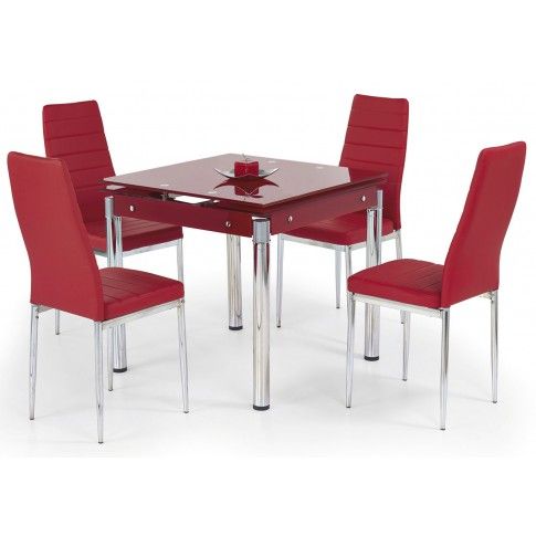 Zdjęcie produktu Rozkładany stół Cuber - czerwony.