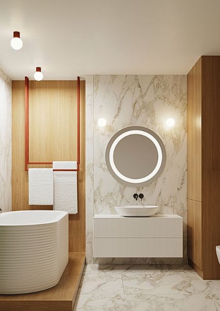 Nowoczesny plafon K598-Buble