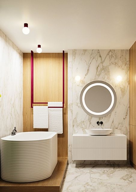 Burgundowy plafon K598-Buble